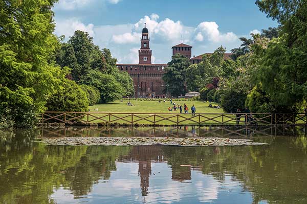 Parco Sempione - der Stadtpark von Mailand