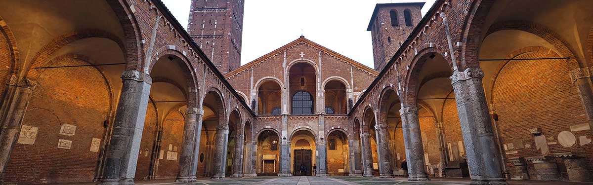 Basilica di Sant'Ambrogio Basilika in Mailand